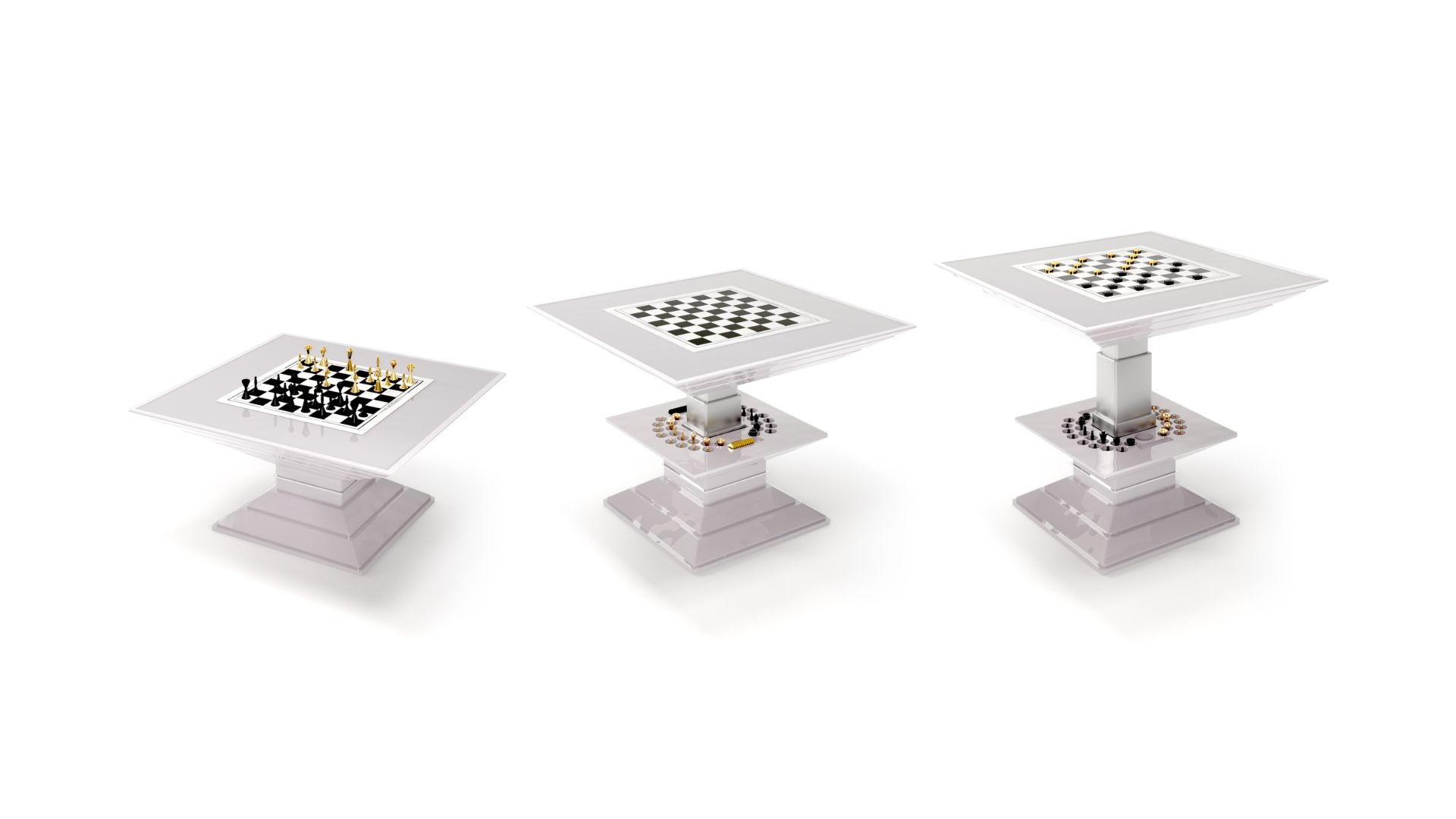 Scaccomatto Pop-up Chess Table