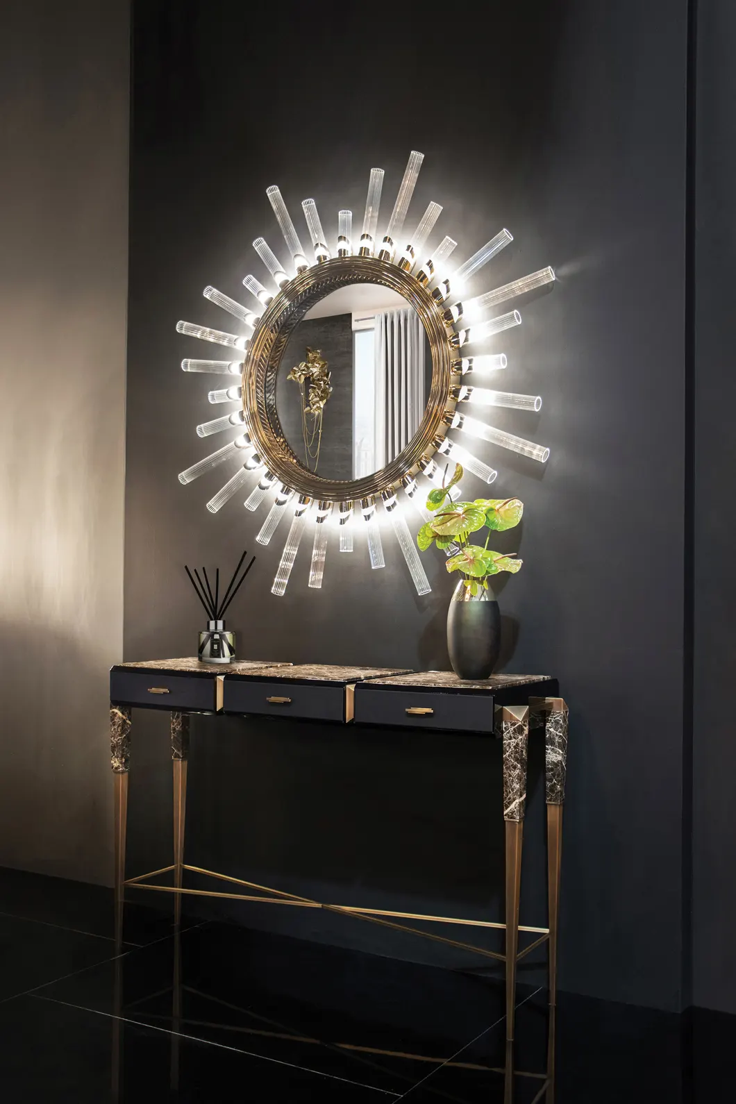 Regal XL Wall Light Mirror