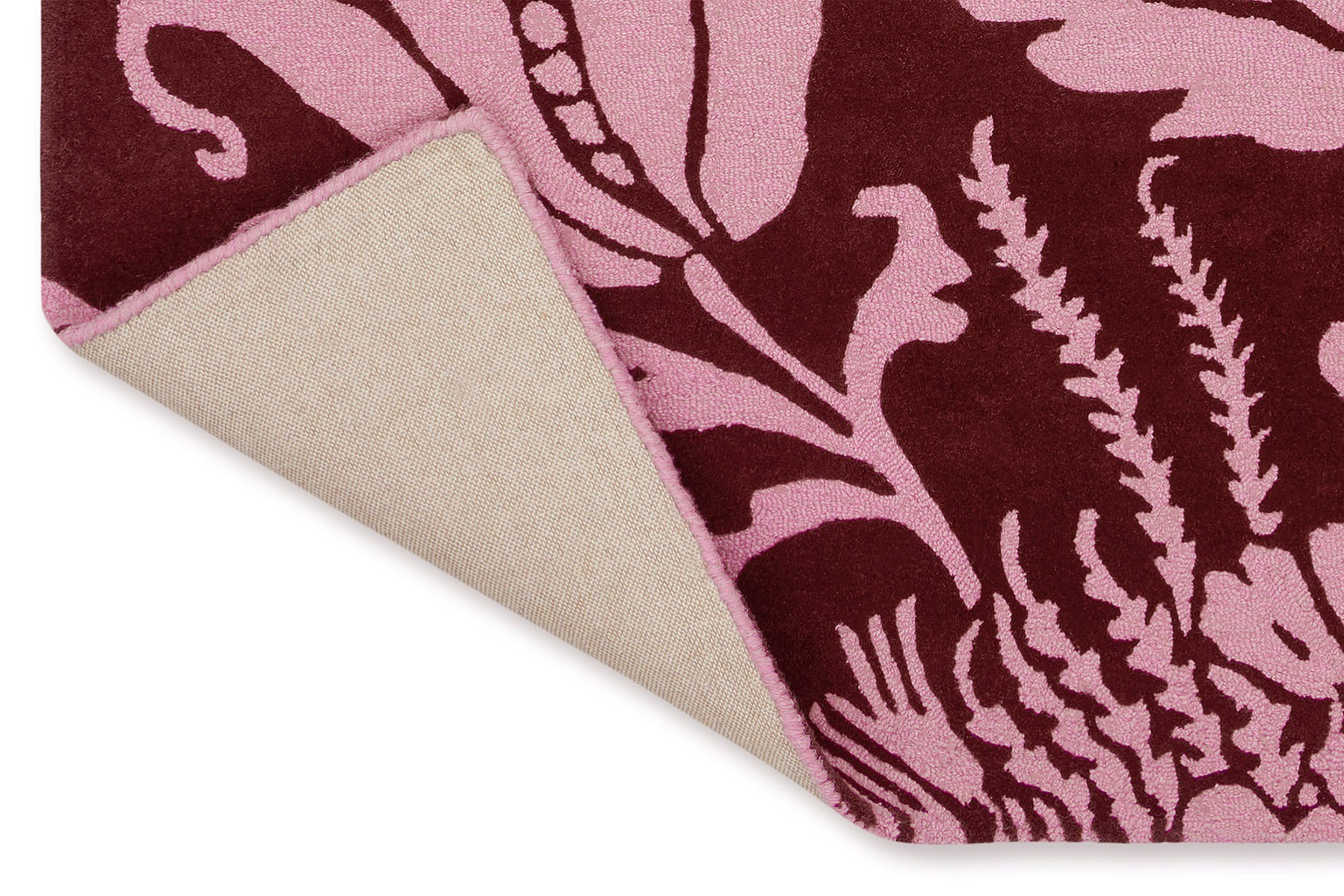 Baroque Pink Designer Rug