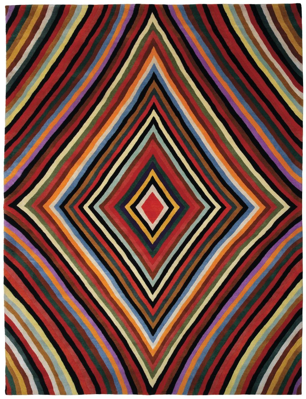 Zeppelin Designer Hand-Woven Rug