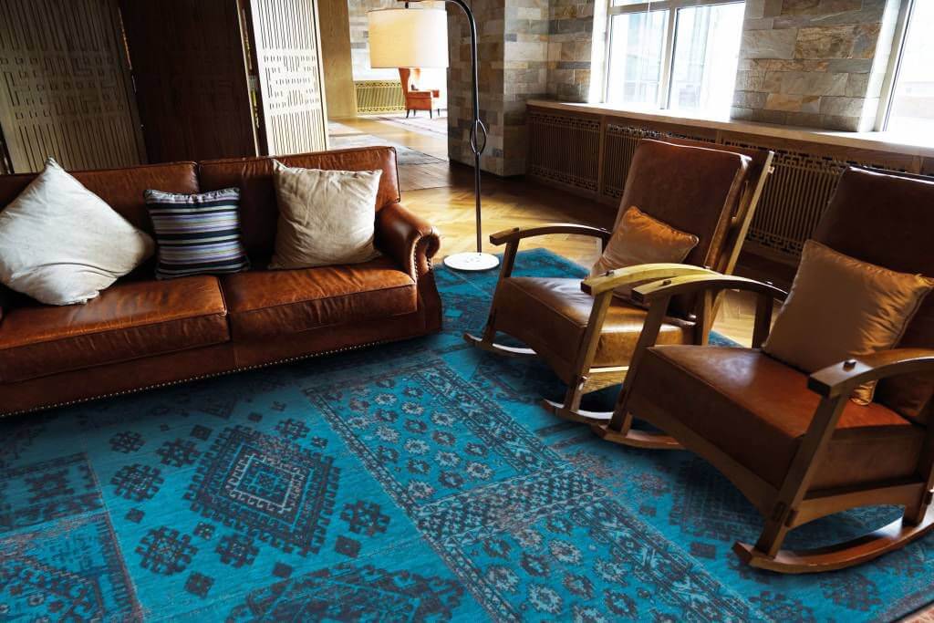 Blue Lagoon Premium Rug | Size: 6' 7