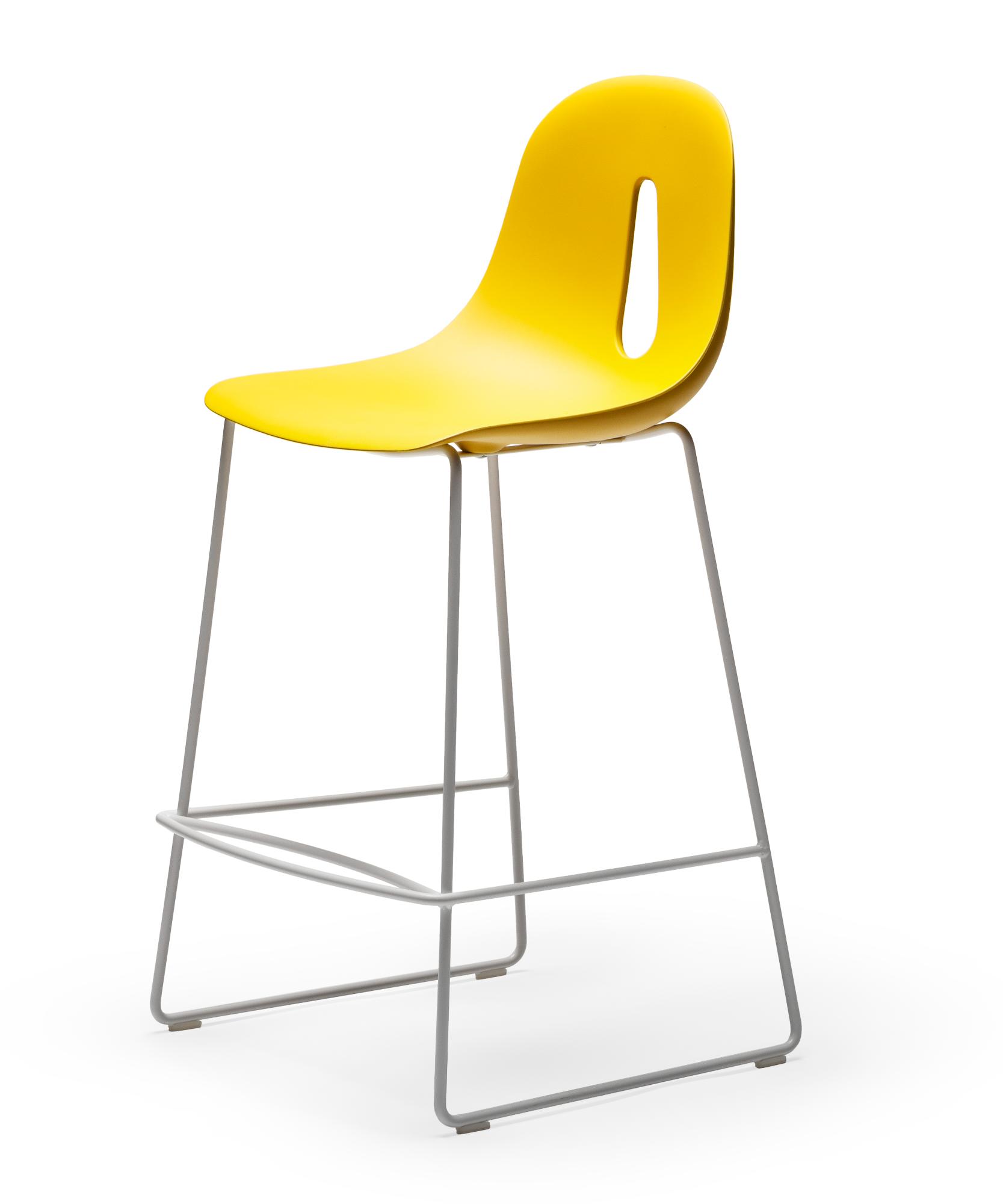 Gotham SL SG-65 Yellow Bar Stool