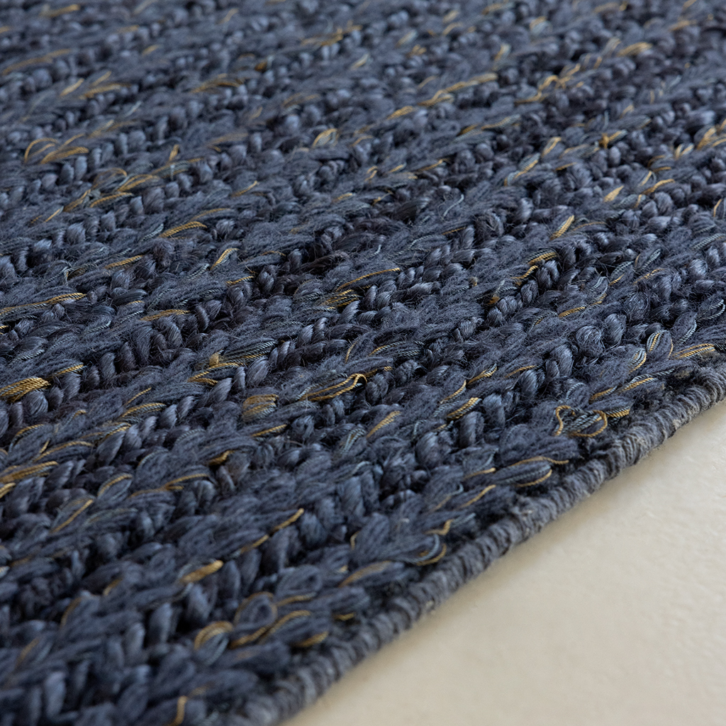 Denim Weave Rug | Size: 4' 7