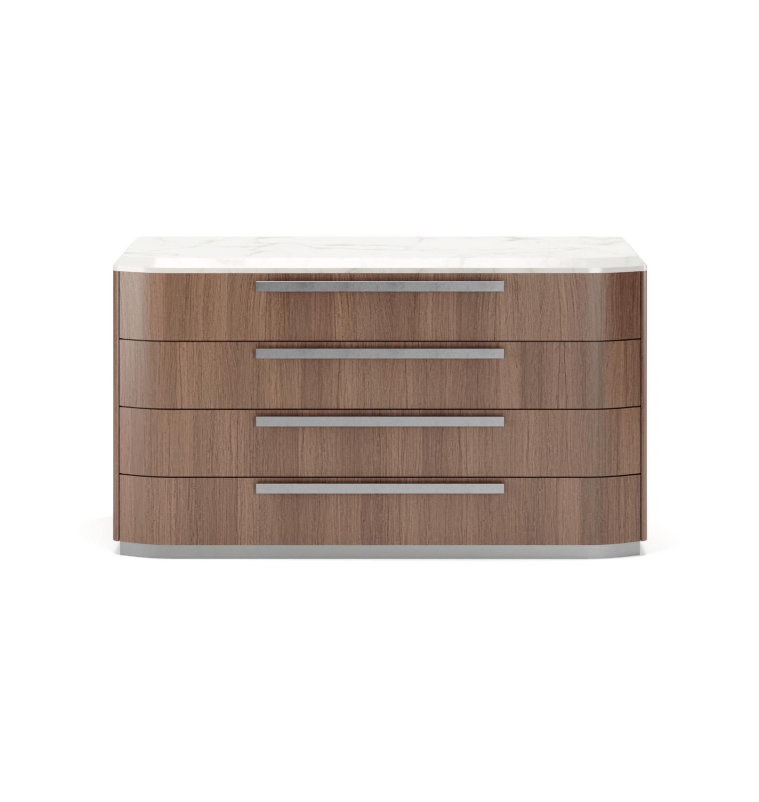 Andy Wood and Marble Dresser