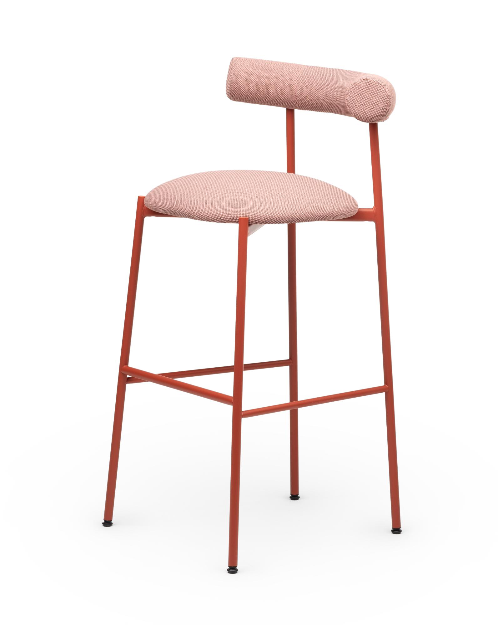 Pampa SG-80 Pink Bar Stool