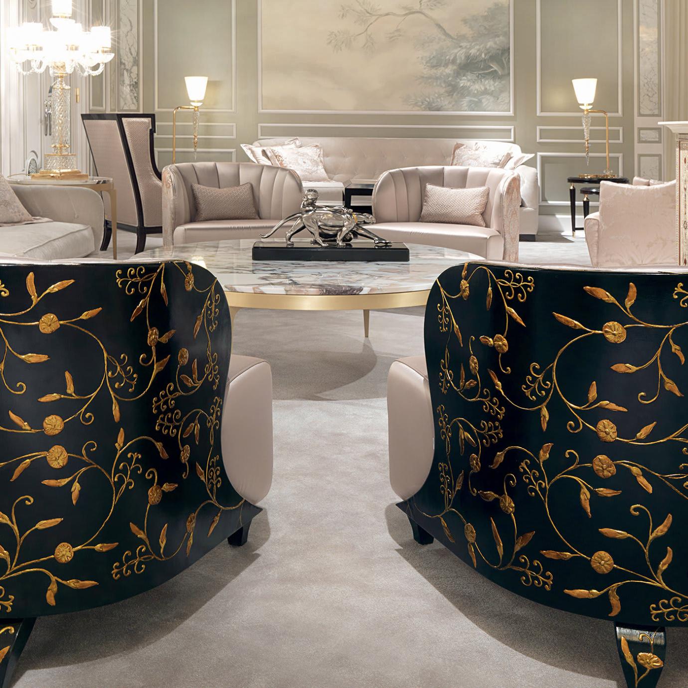Celine Two-Tone Armchair