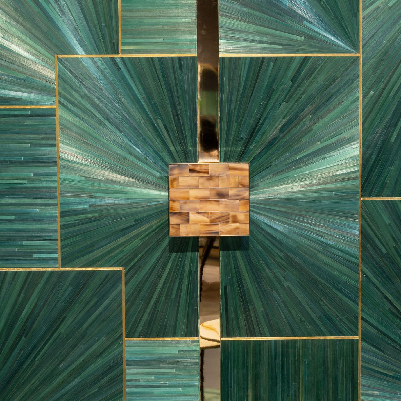 Stipo Teal Cabinet