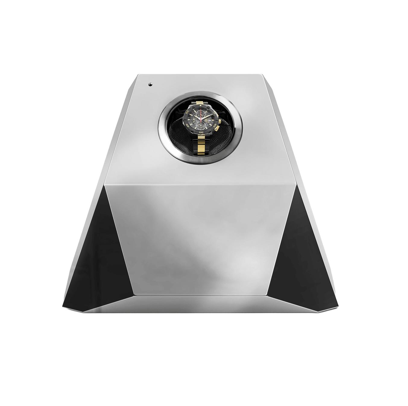 Prism Silver Watch Winder