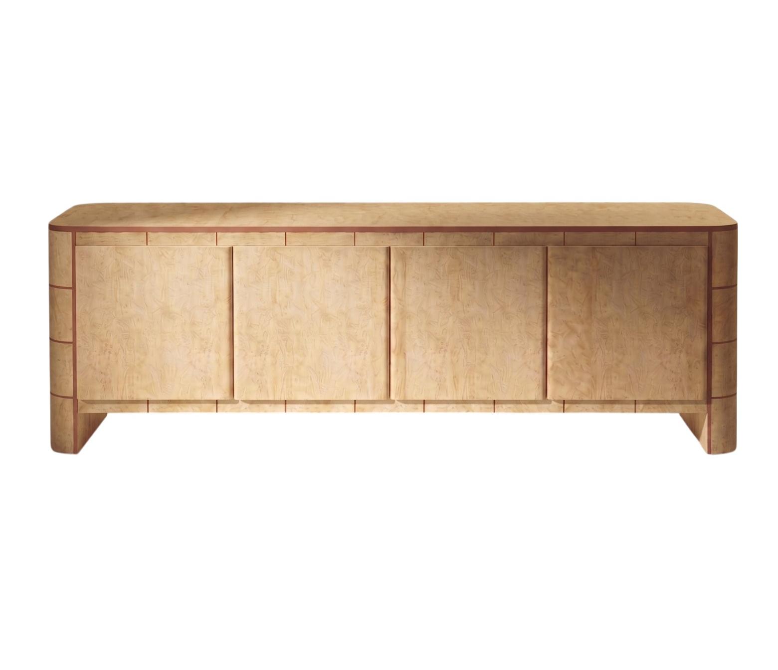Soft Cage Oak Sideboard