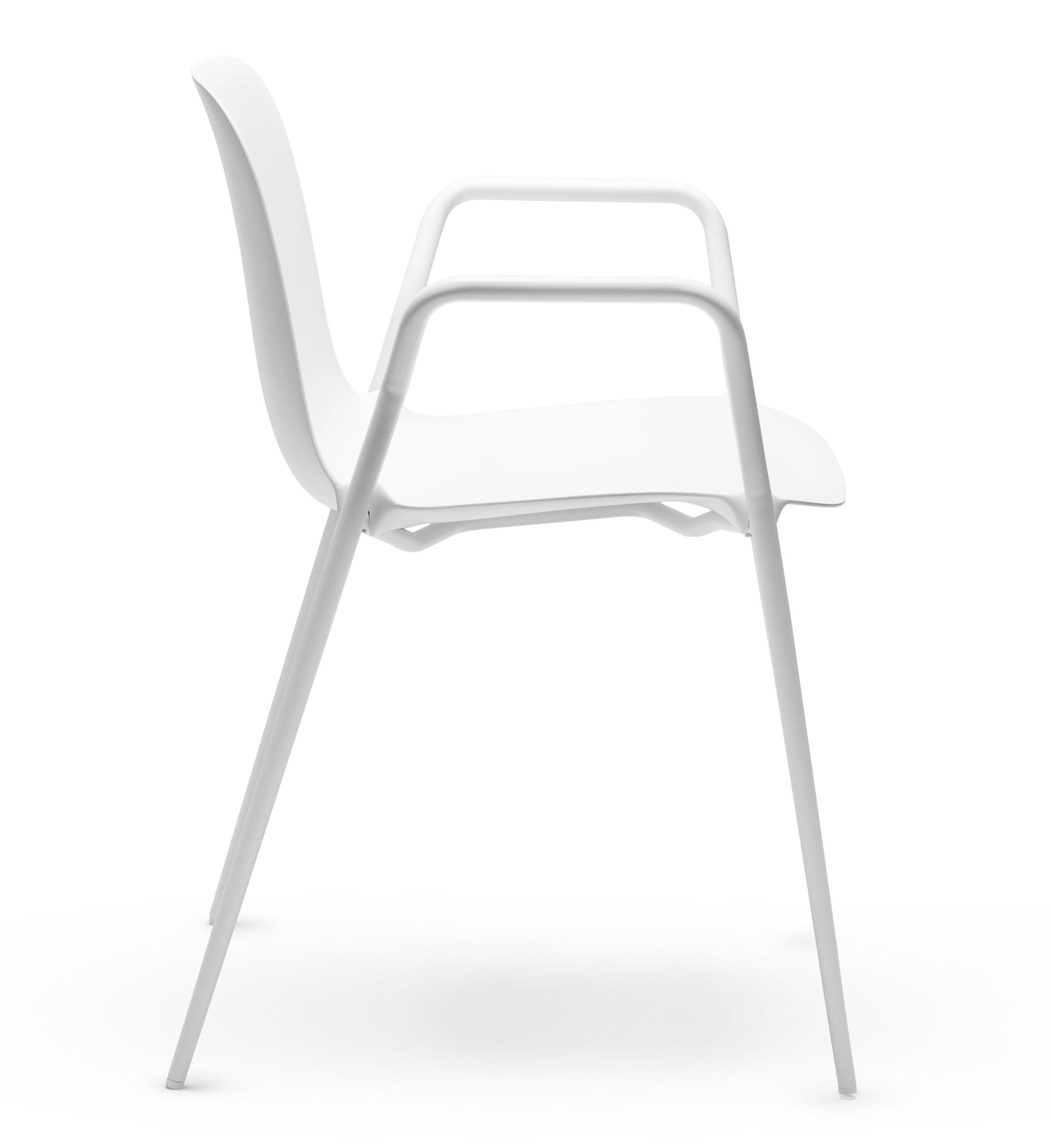 Dogo P White Chair (2-Piece Set)