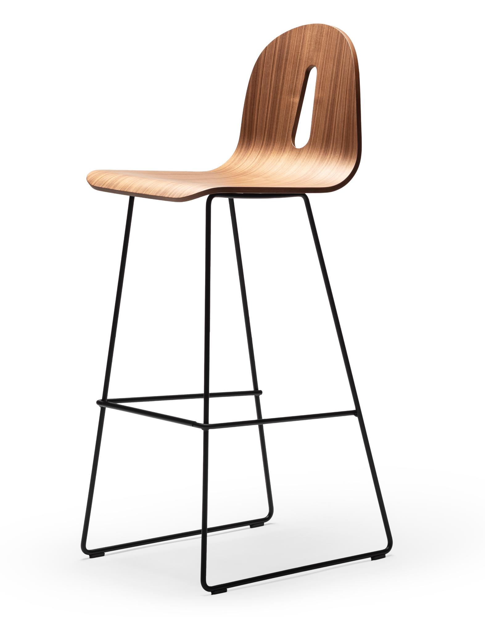 Gotham Woody SL SG-80 Walnut Bar Stool