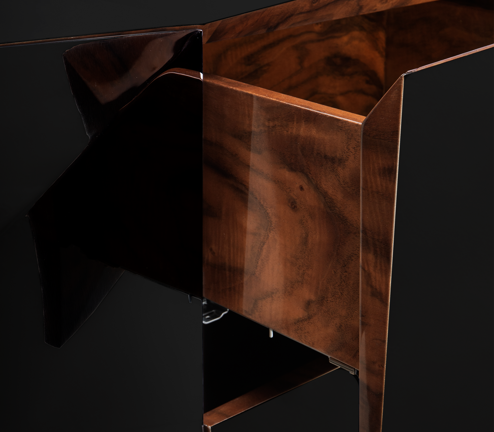 Prism 2 Black Sideboard