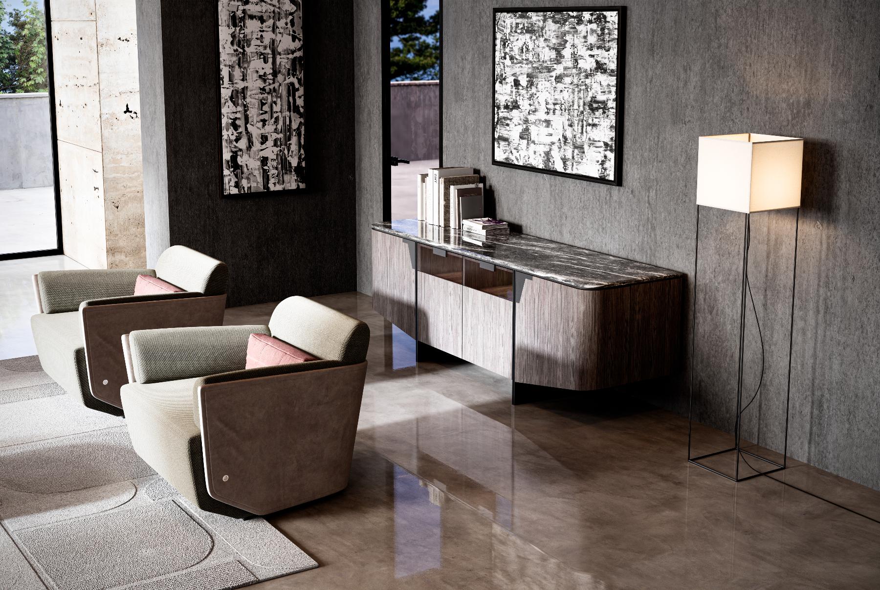 Bellatrix Marble Sideboard