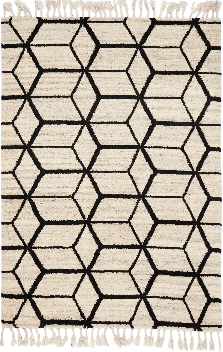 Geometrisk Handknotted Rug ☞ Size: 170 x 230 cm