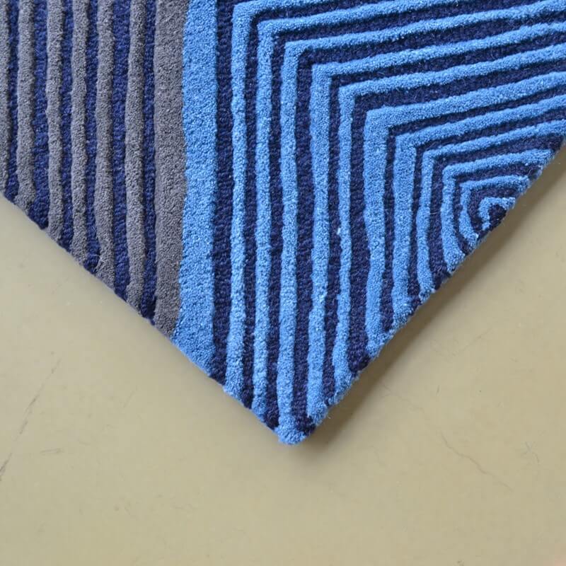 Rhythym Indigo Premium Rug | Size: 5' 7