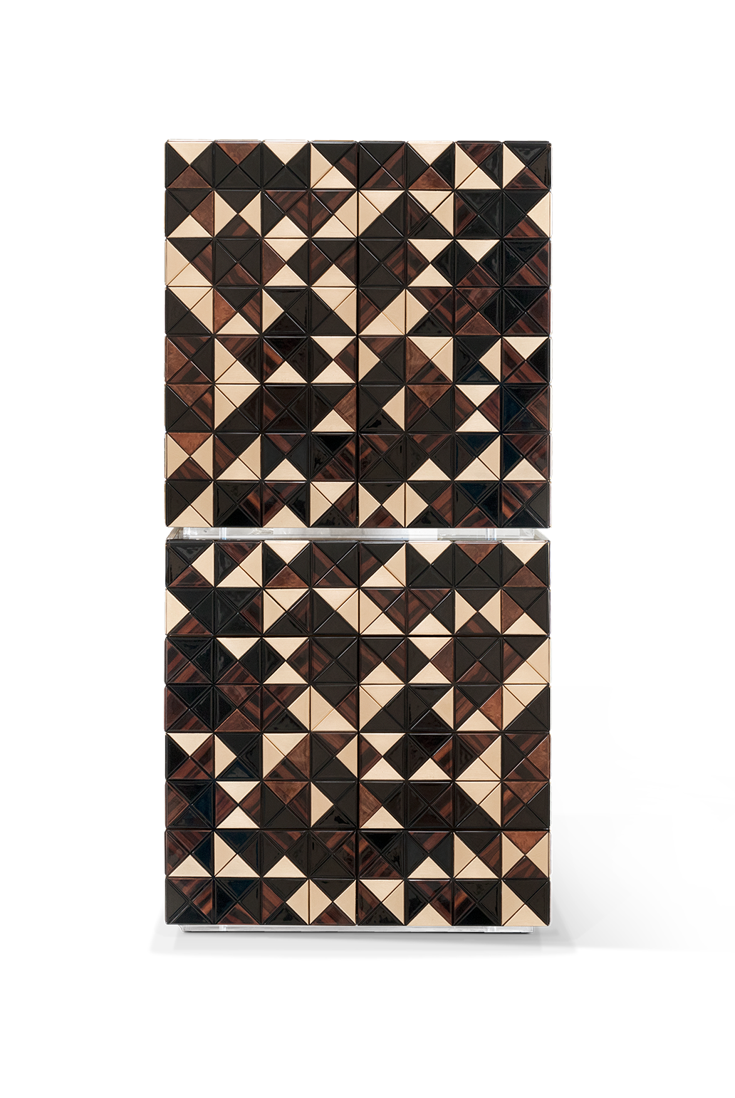 Mosaic II Walnut Cabinet