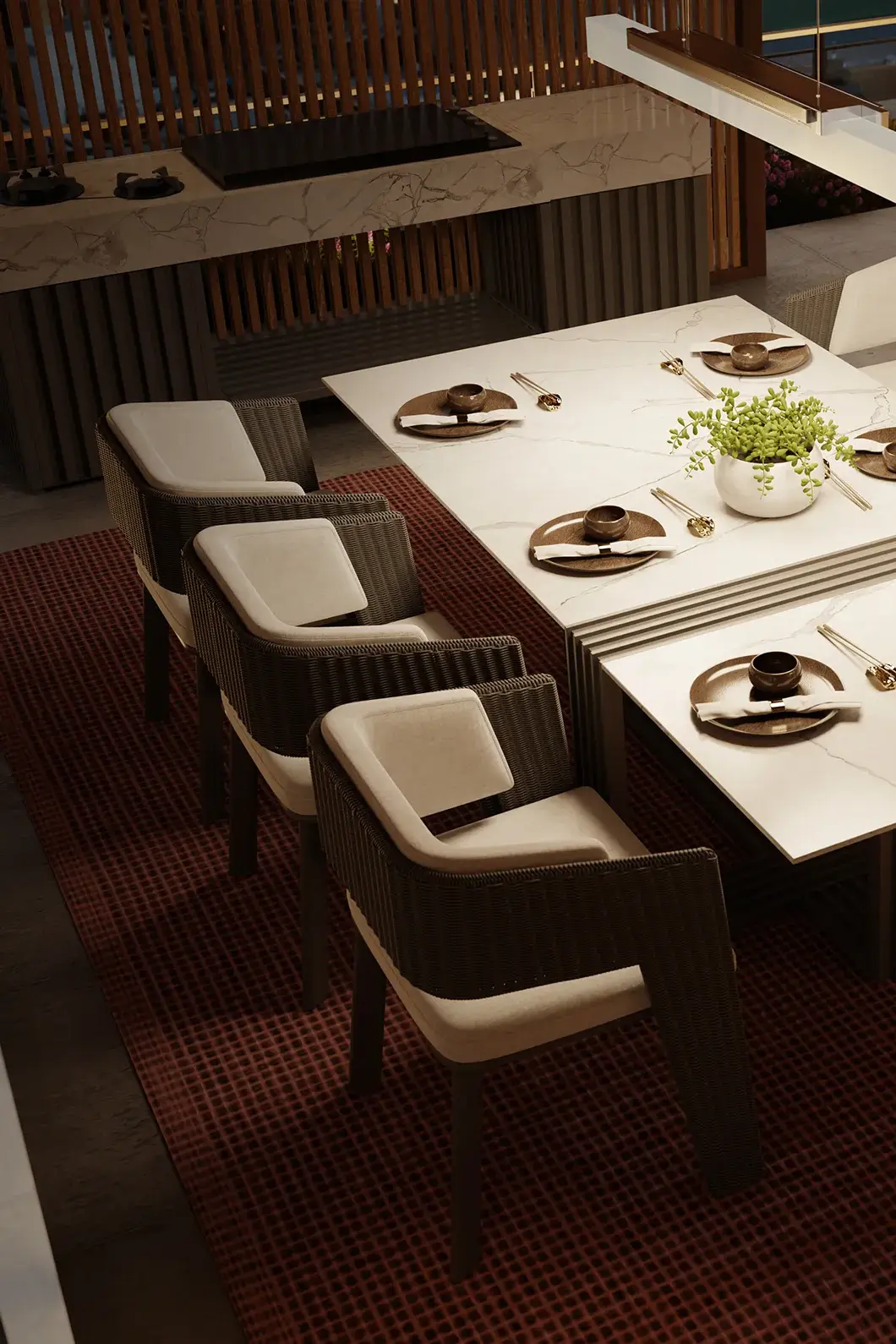 Crown Grey Dining Chair - 2
