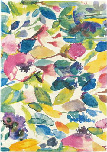 Colorful Floral Premium Rug Bluebellgray Mode | Size: 200 x 280 cm
