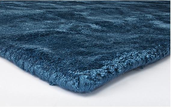 Triangles Blue Rug