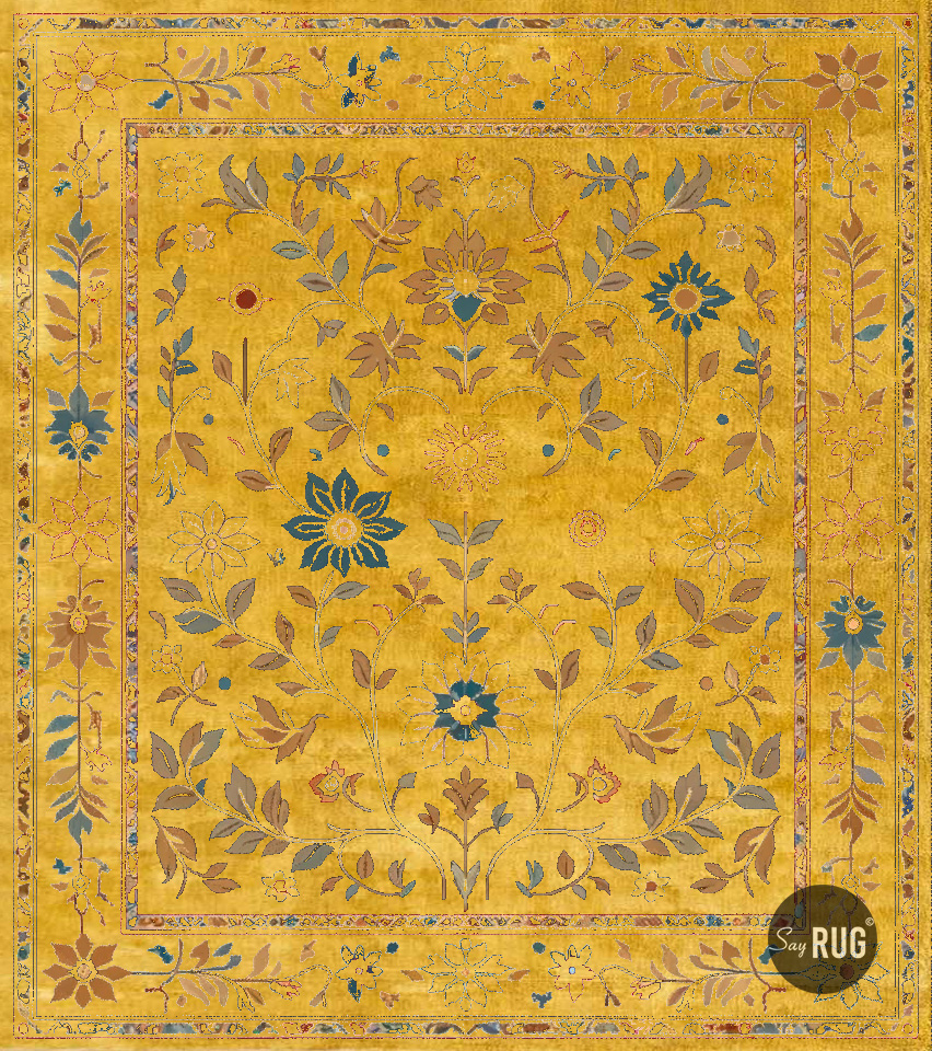 Chennai Gold Designer Rug