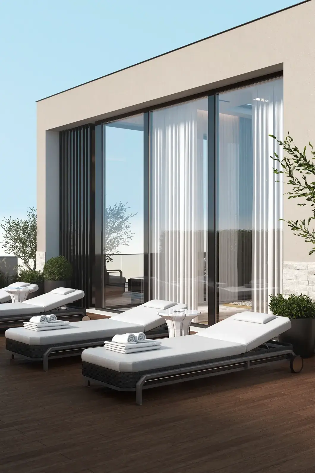 Heritage Wood Sunlounger - 6