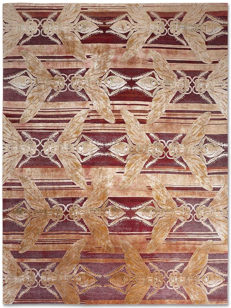 No Honey Hand-Woven Rug