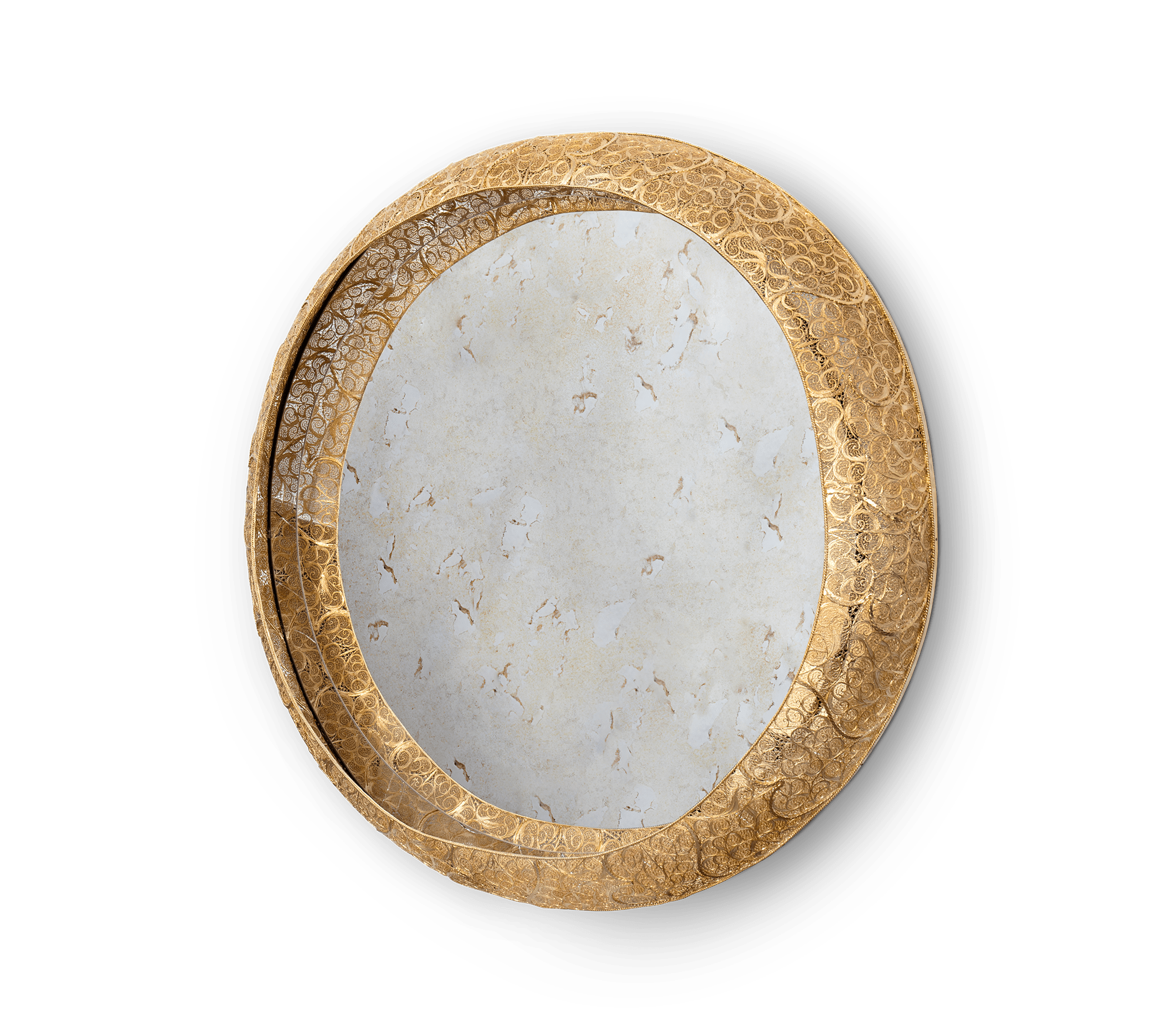 Crown Filigree II Mirror