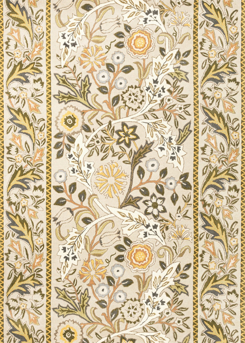 Designer Mustard Handtufted Rug 