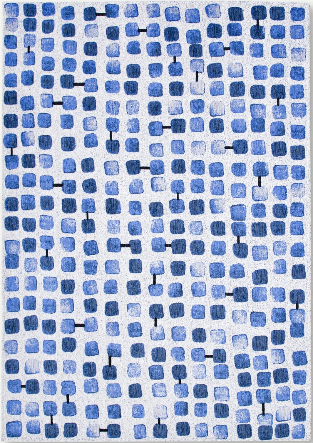 Amparo Blues Modern Rug