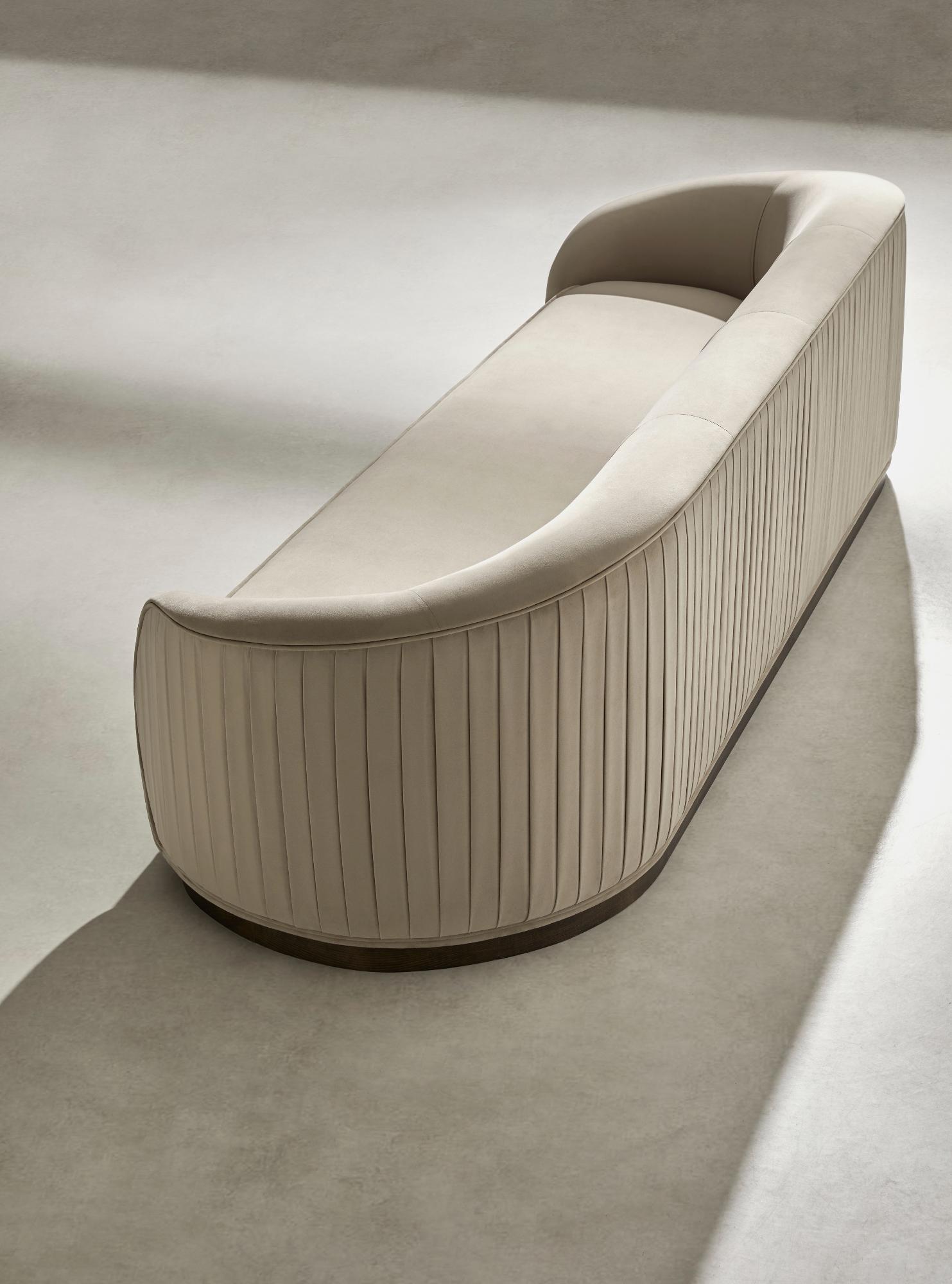 Abano Beige Large Sofa