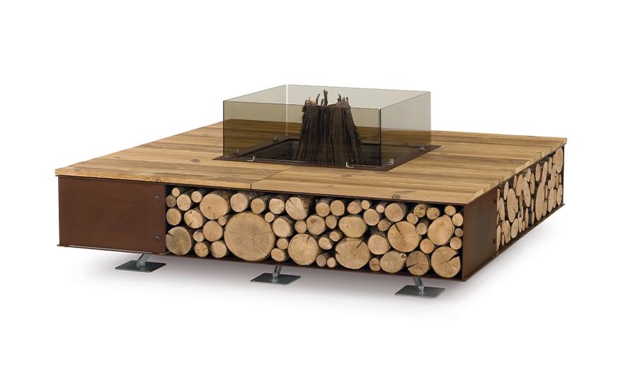 Toast Wood Outdoor Fire Pit