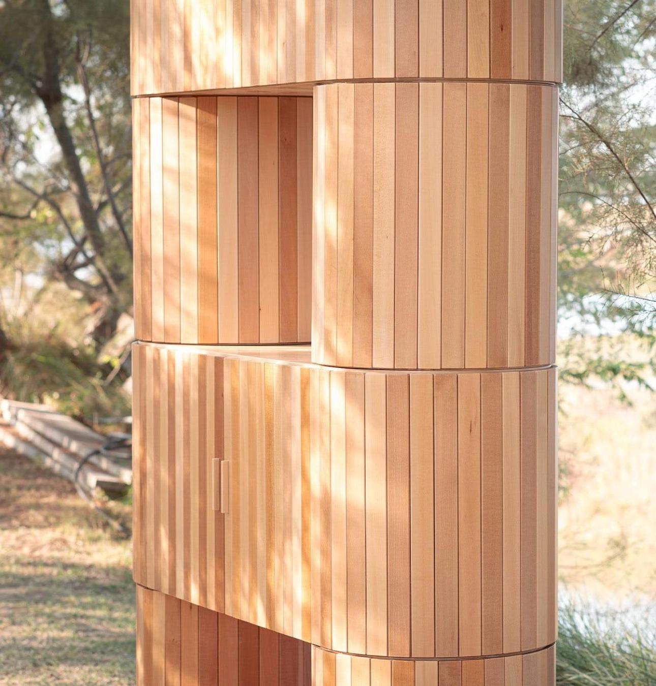 Natural Limewood Cabinet