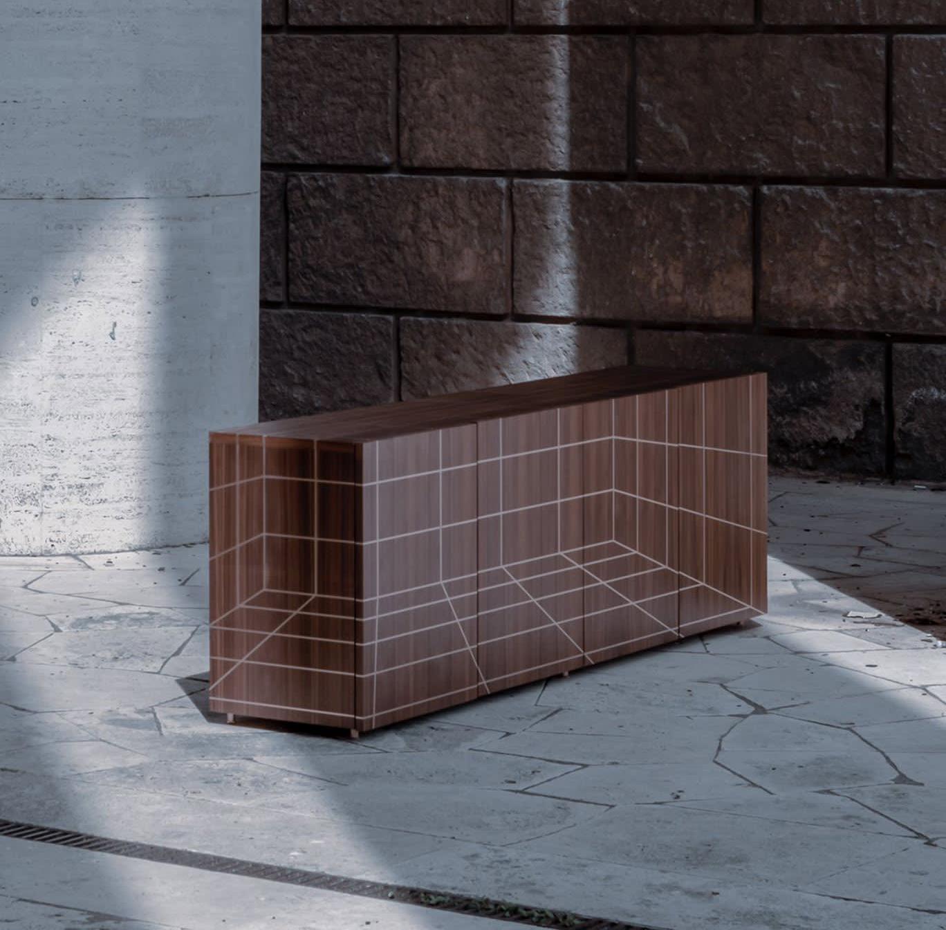 Contemporary Low Sideboard