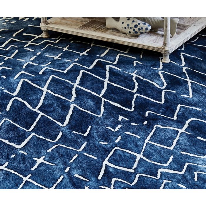 Moroccan Indigo Rug