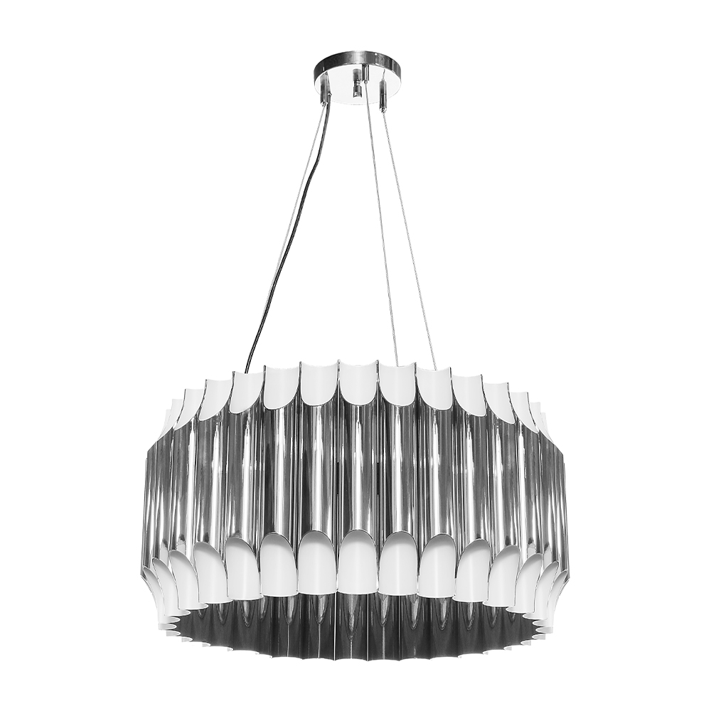Bold Round Suspension Lamp