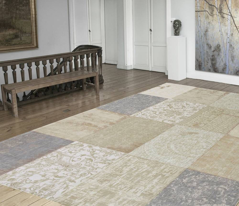 Vintage Patchwork Style Premium Rug | Size: 9' 2