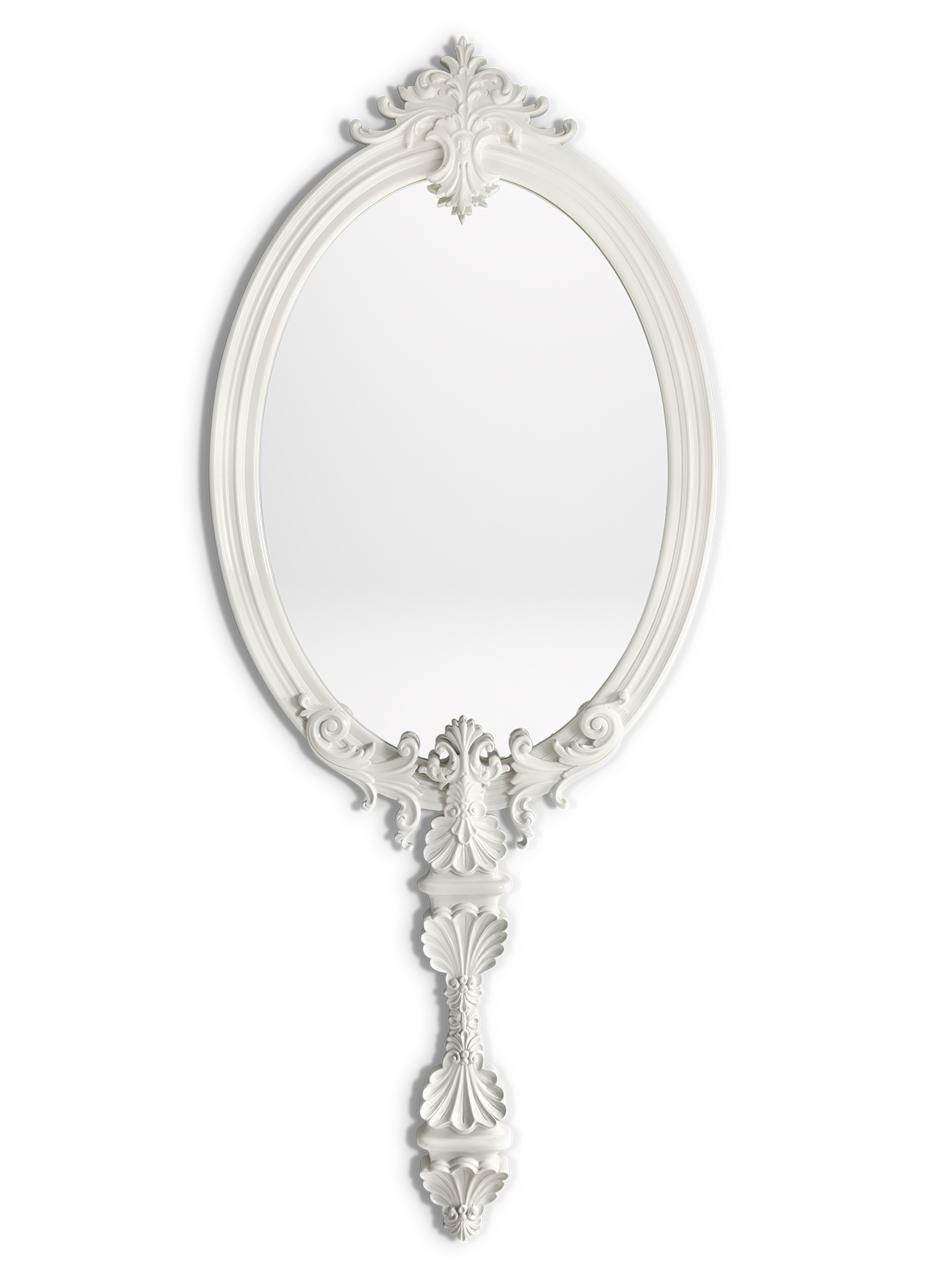 Antoinette Ivory Mirror