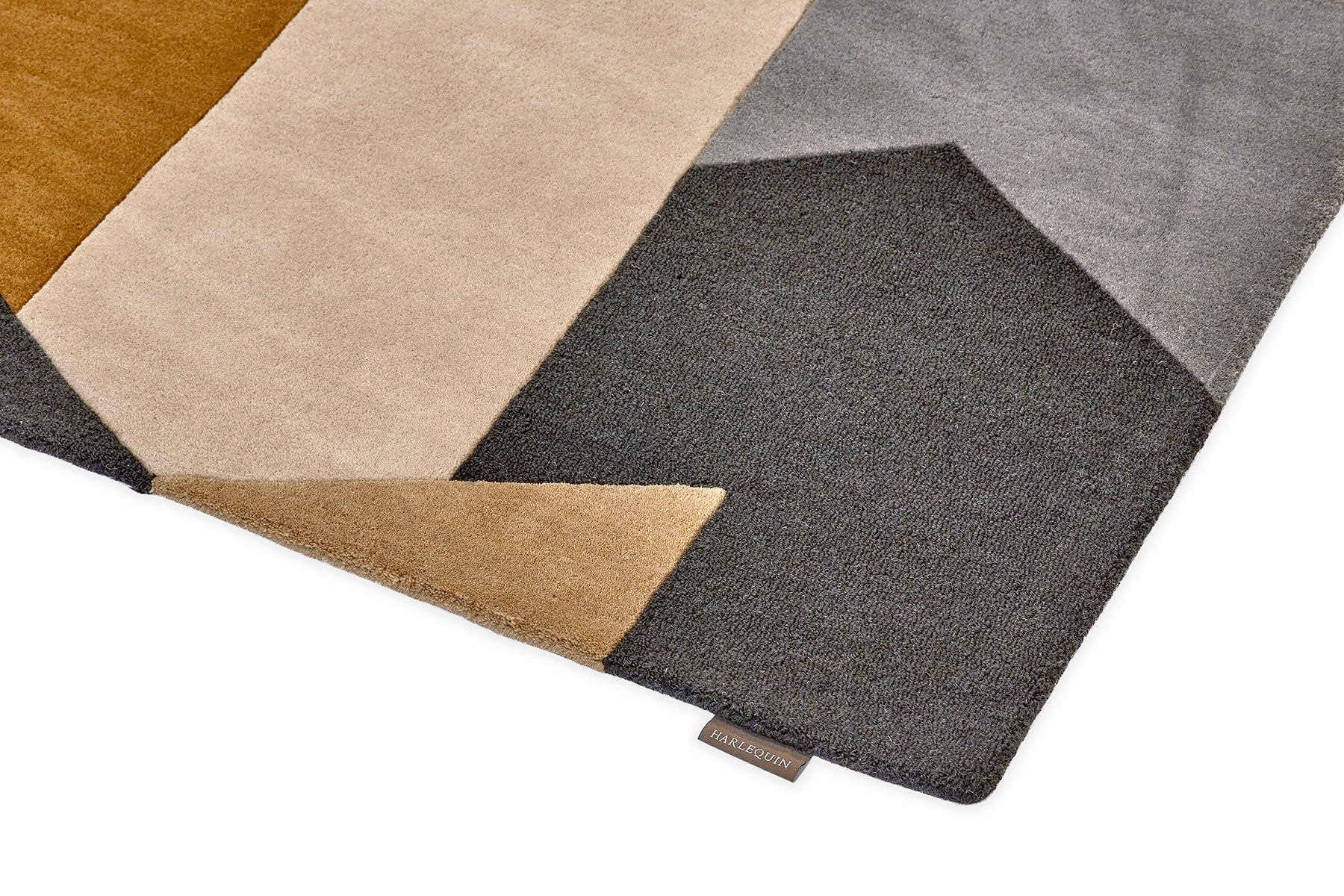 Popova Caramel Slate Designer Rug