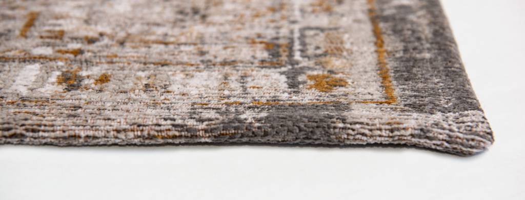 Flatwoven Vintage Jacquard Grey Rug