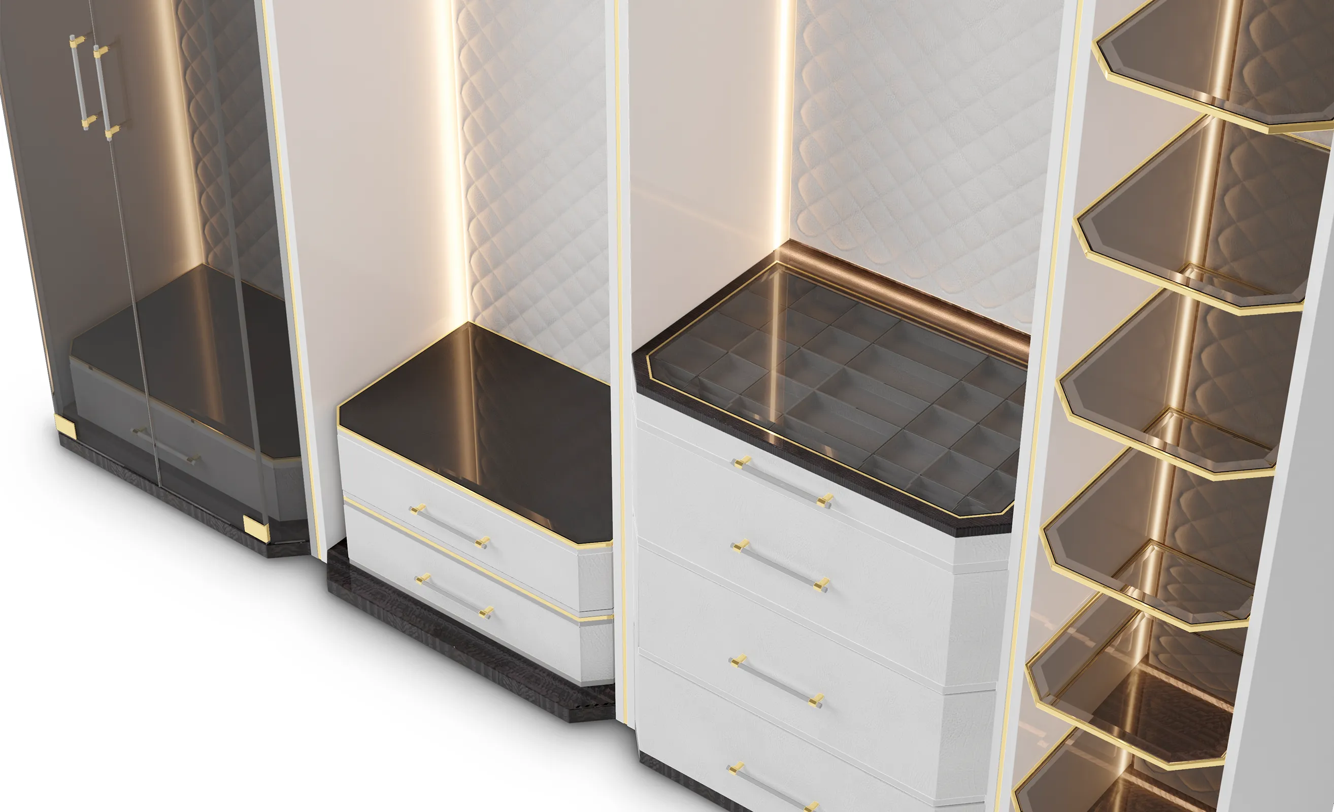 Cadence Grey Closet