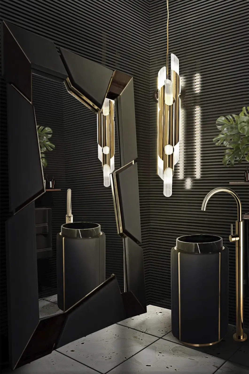 Imperial White Pedestal Sink - 2