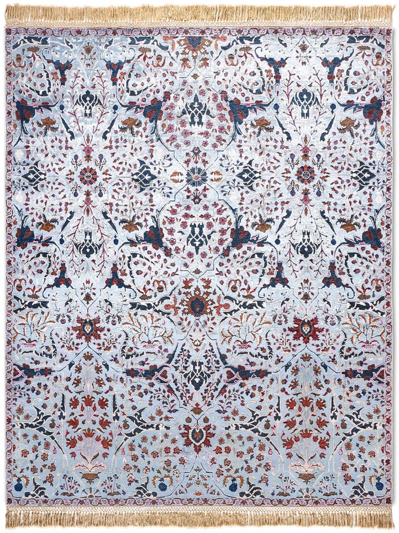 Teheran Blue Hand-Woven Rug