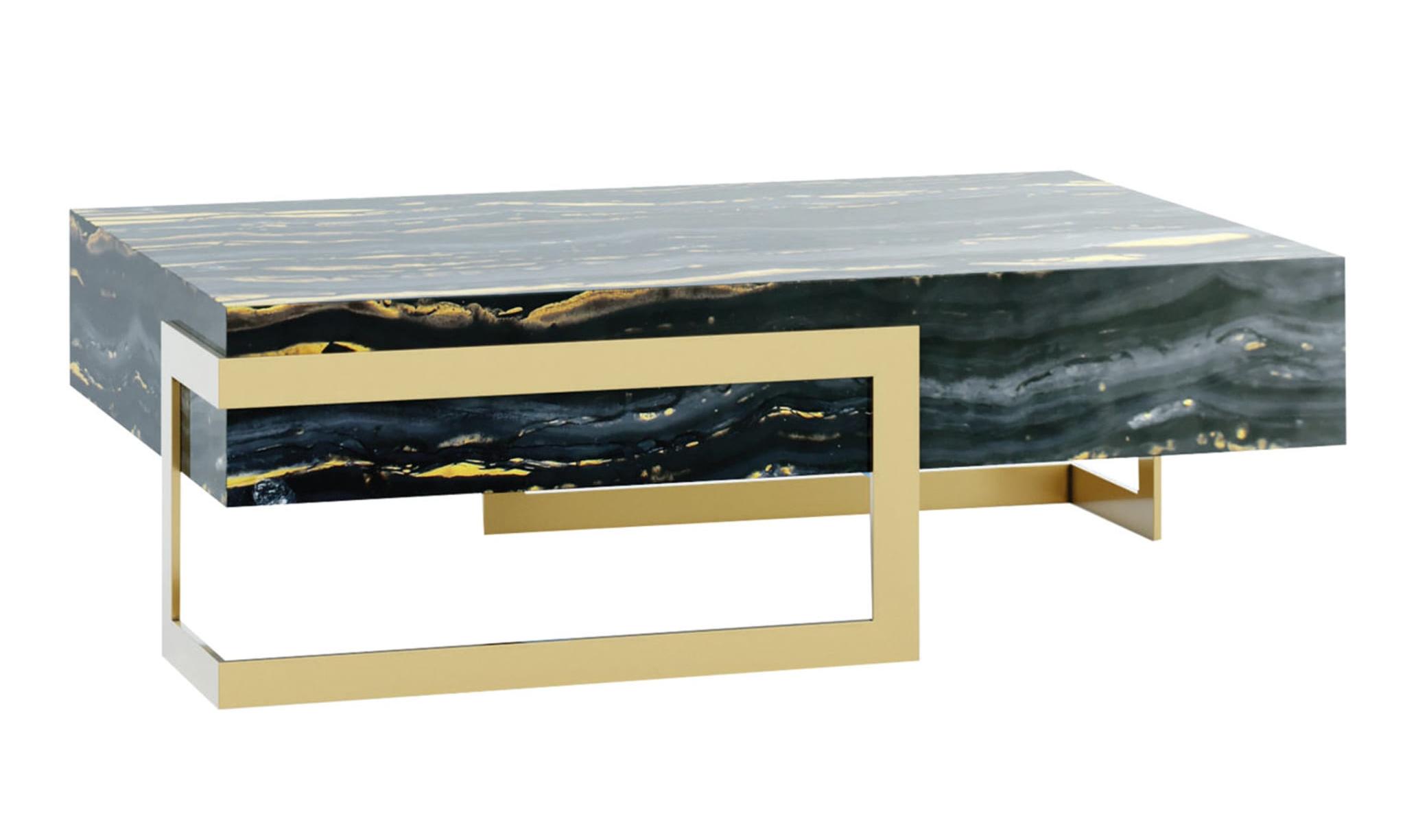 Holbrook Unique Modern Coffee Table