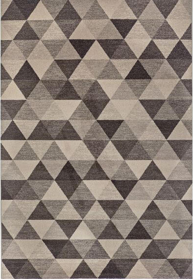 Heat-Set Polypropylene Brown Indoor / Outdoor Sitap Rug