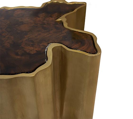 Natural Edge Side Table Small