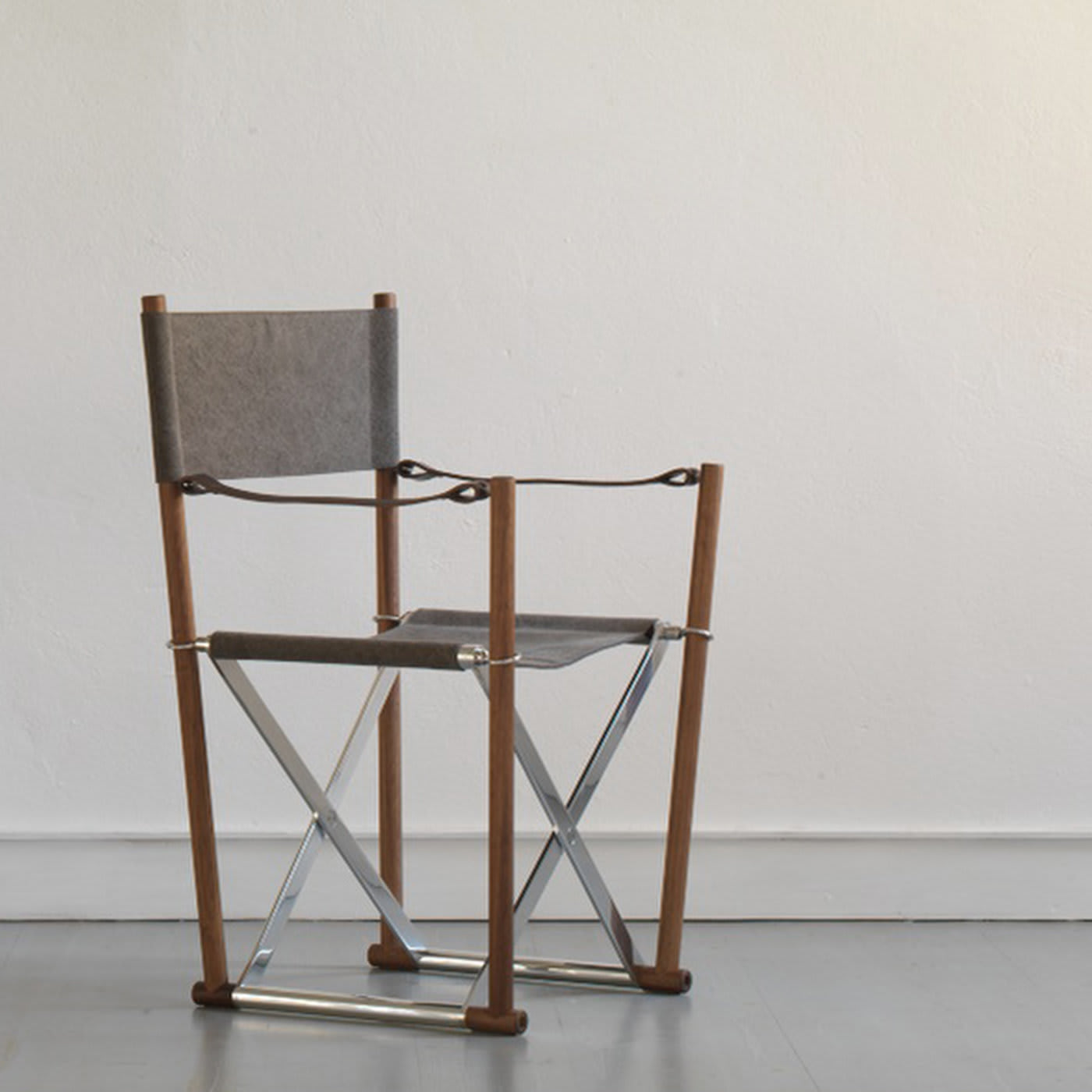 Regista Exclusive Cotton Chair ☞ Base: Iroko Wood