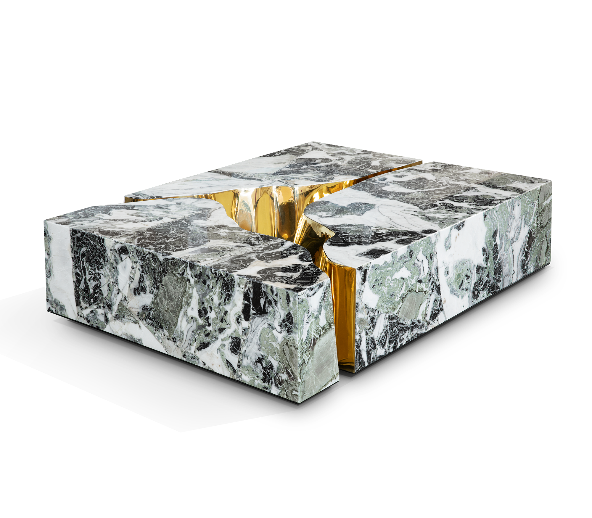 Fissure Marble Coffee Table