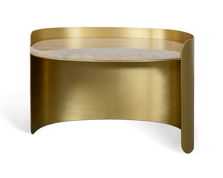Franklin Scott Oval Side Table