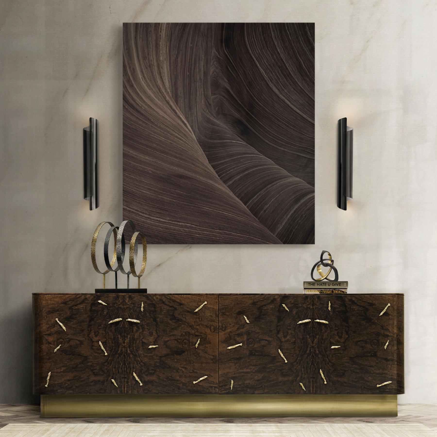 Designer Wood Sideboard