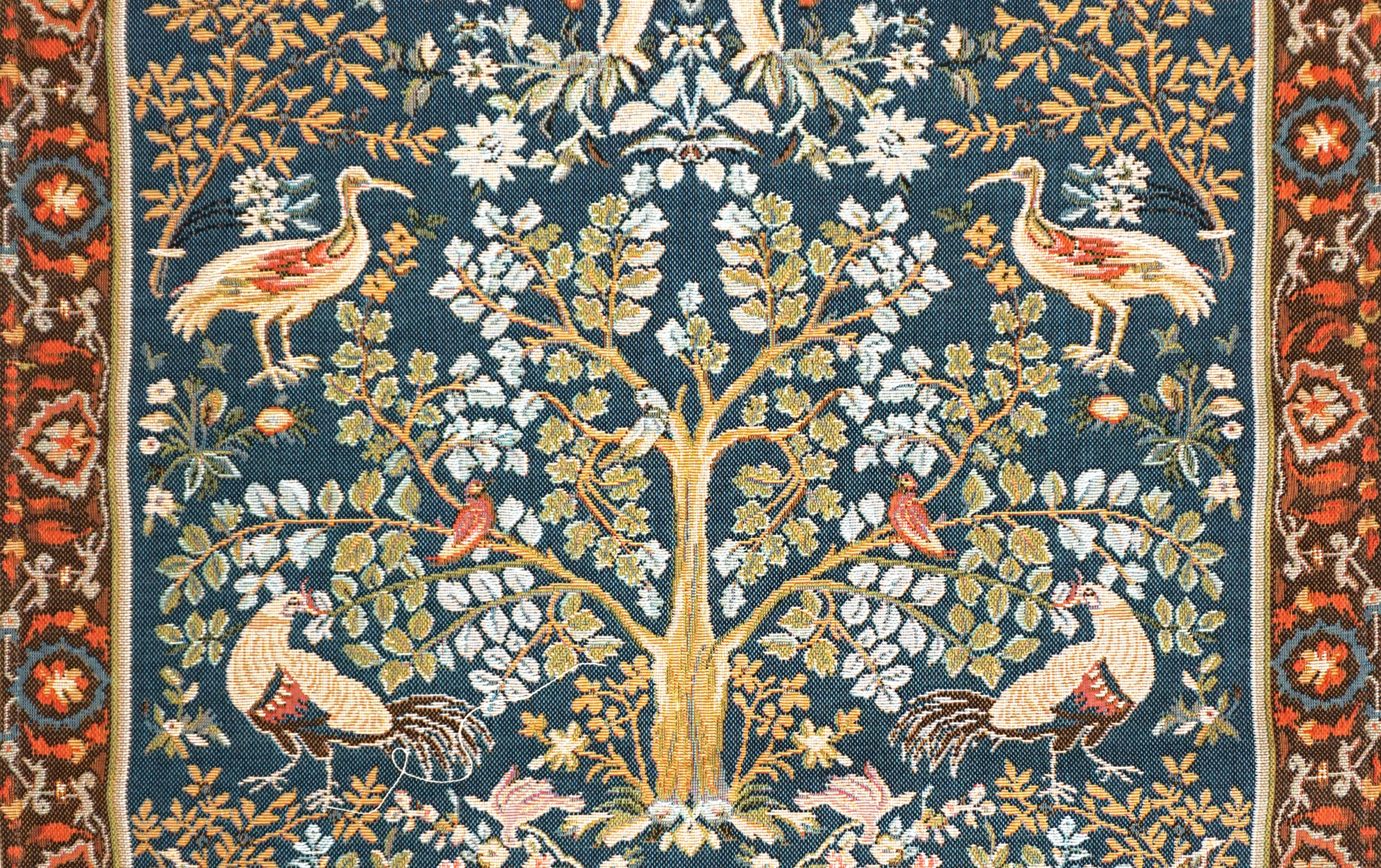 The Tree in William Morris Style Tapestry